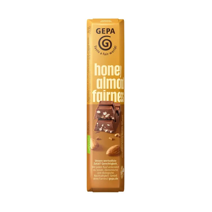 Bio Fairetta Lait entier Miel-Amandes - GEPA