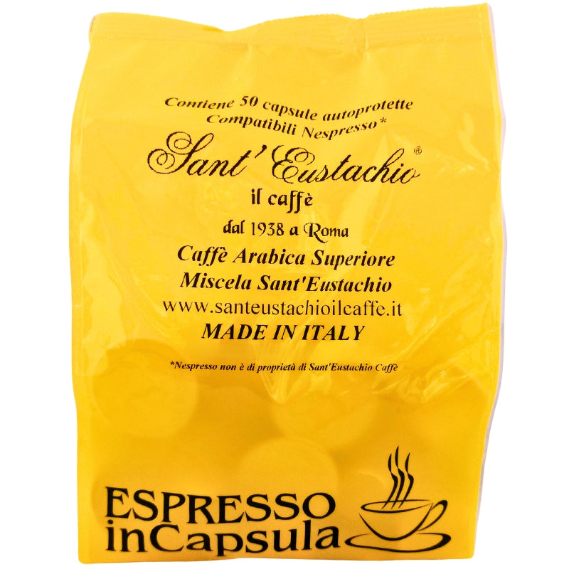 Capsules Sant'Eustachio - compatibles Nespresso®*