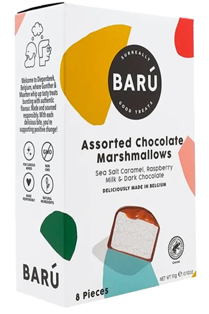 Assortiment de guimauves (4 saveurs) - BARU