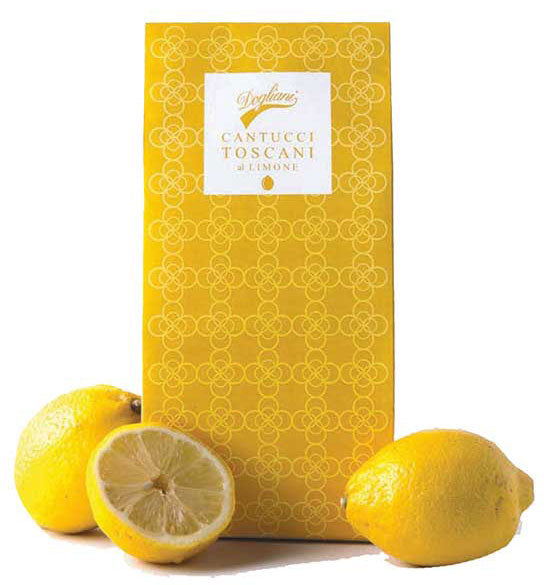 Dogliani Cantucci al Limone (Biscuits italiens au citron)