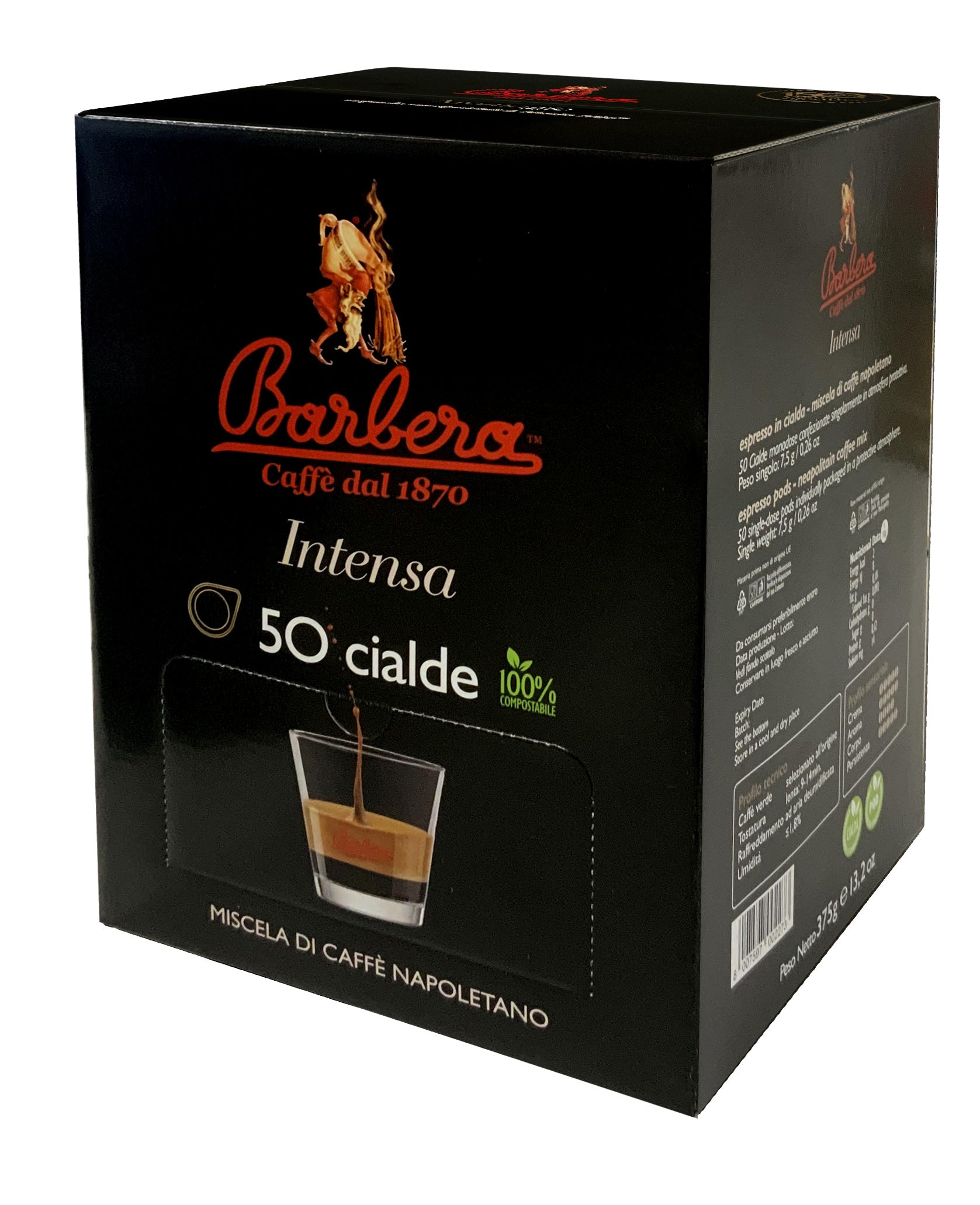 Dosettes ESE Barbera Caffè INTENSA