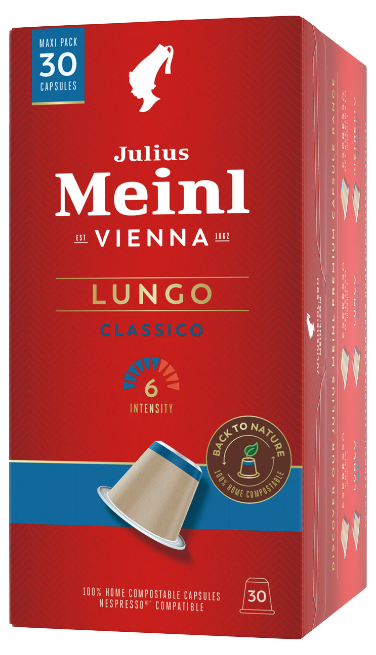 Capsules Julius Meinl LUNGO CLASSICO - compatibles Nespresso®*