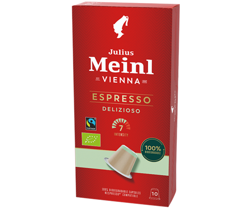 Capsules Julius Meinl BIO FAIRTRADE - compatibles Nespresso®*