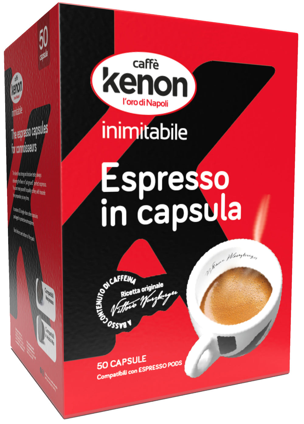 Capsules Caffè Kenon ESPRESSO - Compatibles Nespresso®* 