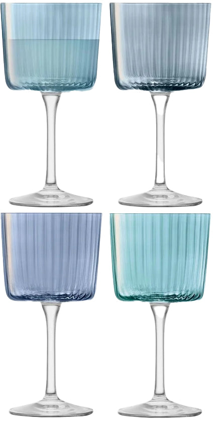 Lot de 4 verres à vin / Saphir - LSA