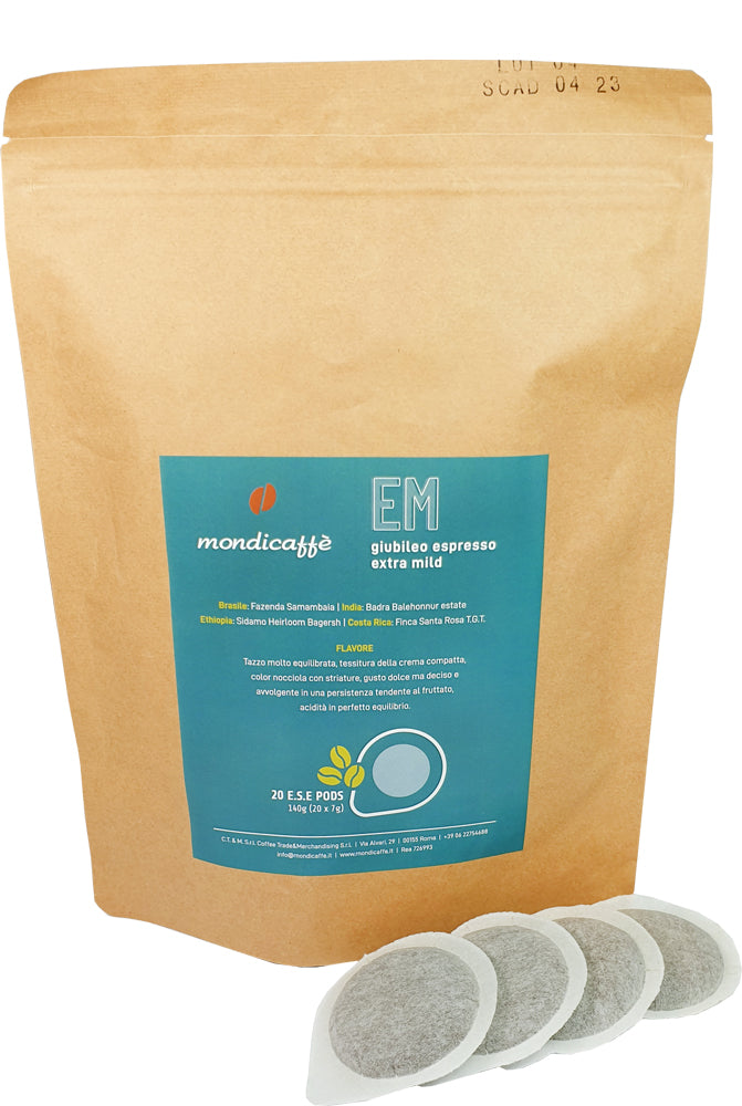 Dosettes ESE Mondicaffè GIUBILEO EM