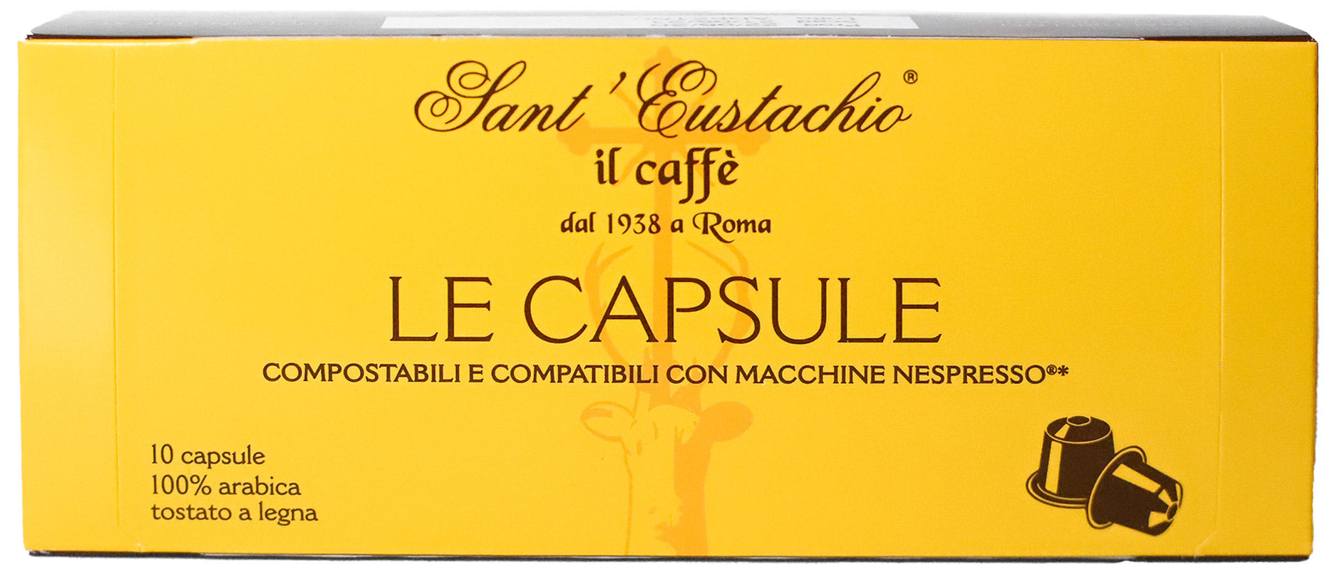 Capsules Sant'Eustachio - compatibles Nespresso®*