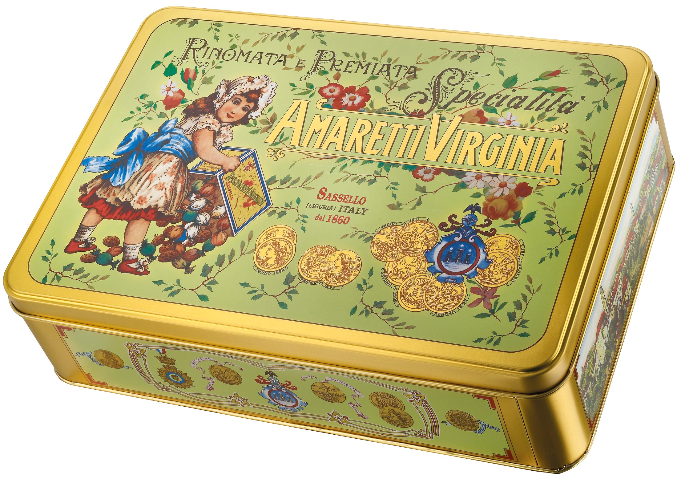 Boîte d'Amaretti/macarons italiens - Amaretti Virginia