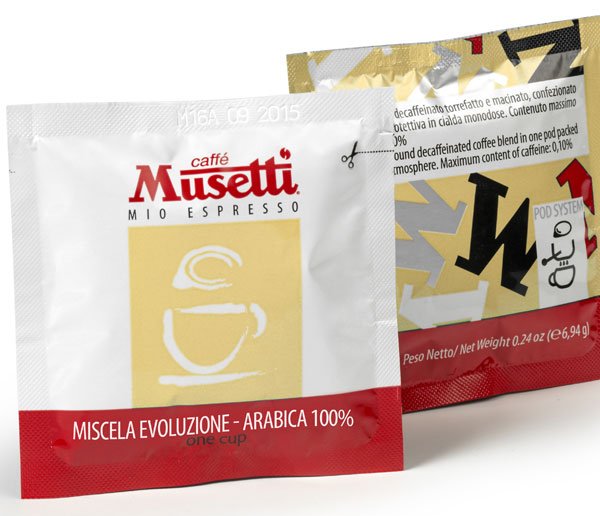 Dosettes ESE Caffè Musetti EVOLUZIONE
