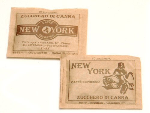 100 sachets de sucre brun - Caffè New York