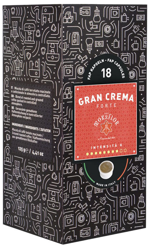 Dosettes ESE Mokaflor GRAN CREMA