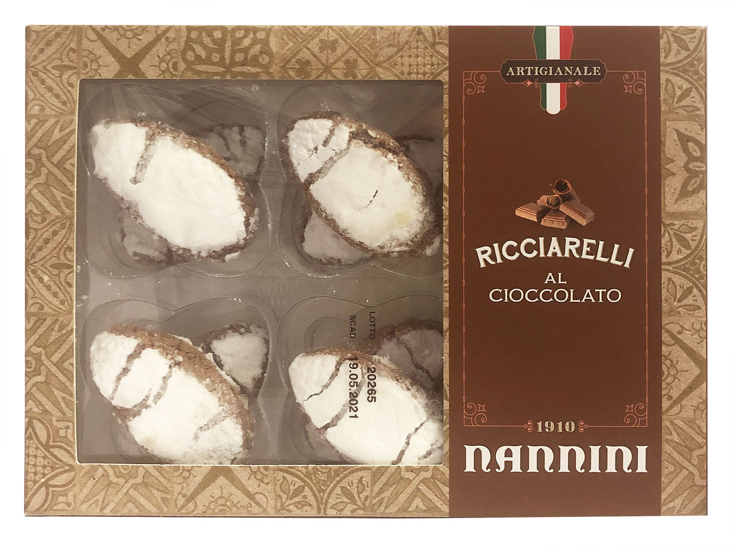 Ricciarelli au chocolat - Nannini
